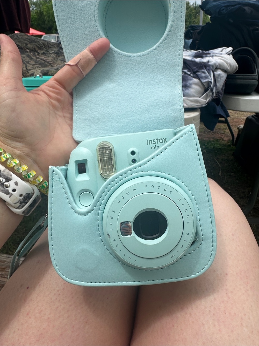 Fujifilm Instax Mini Instant Camera with Mint Case